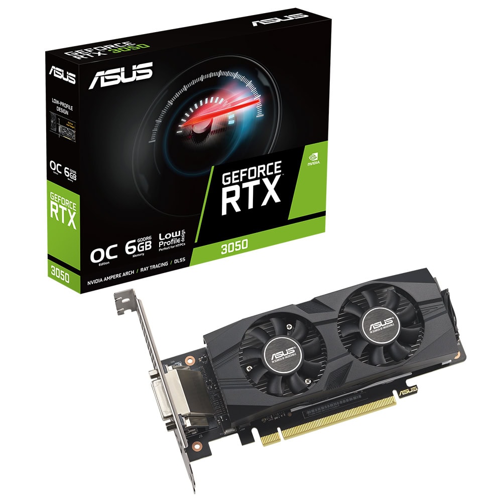 Asus Geforce Rtx 3050 O6g Lp Br 6gb Gddr6 96 Bit Ekran Karti 1