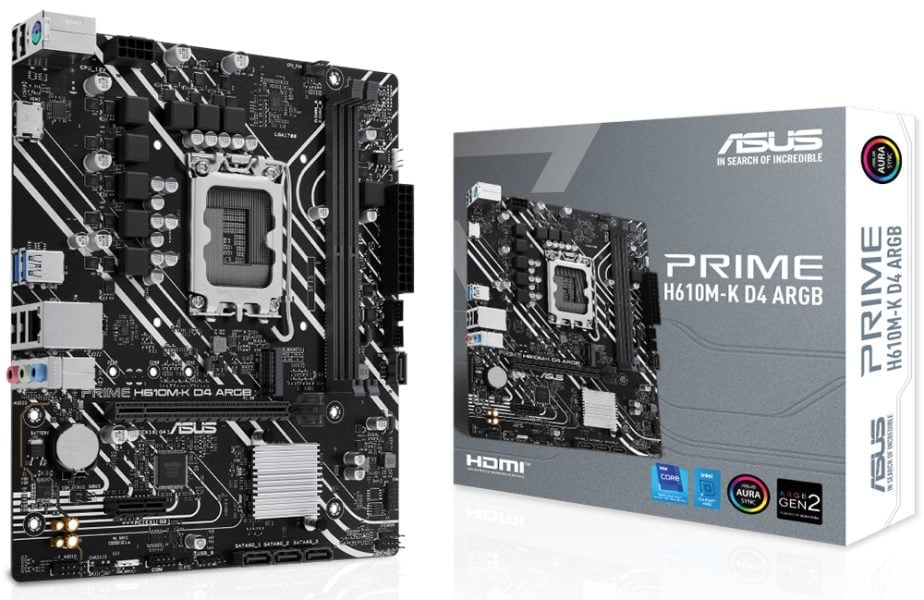 PRIME H610M-K D4 ARGB ASUS PRIME H610M-K D4 ARGB Anakart h1