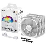 Asus Tuf Tr120 Argb 120mm Beyaz 3lu Kasa Fani Y1