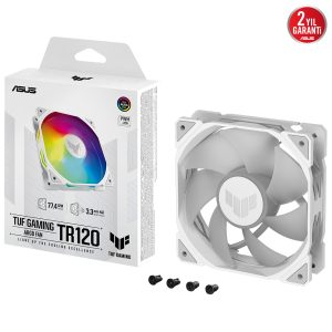 Asus Tuf Tr120 Argb 120mm Beyaz Kasa Fani Y2