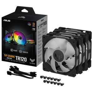 Asus Tuf Tr120 Argb 120mm Siyah 3lu Kasa Fani Y1