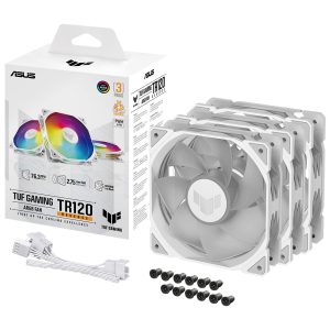 Asus Tuf Tr120 Reverse Argb 120mm Beyaz 3lu Kasa Fani Y1