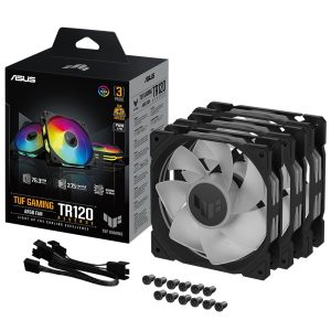 Asus Tuf Tr120 Reverse Argb 120mm Siyah 3lu Kasa Fani Y1