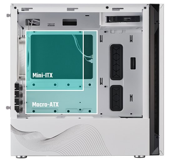 Cooler Master Silencio S400 Tg Sakura Edition Kasa H12