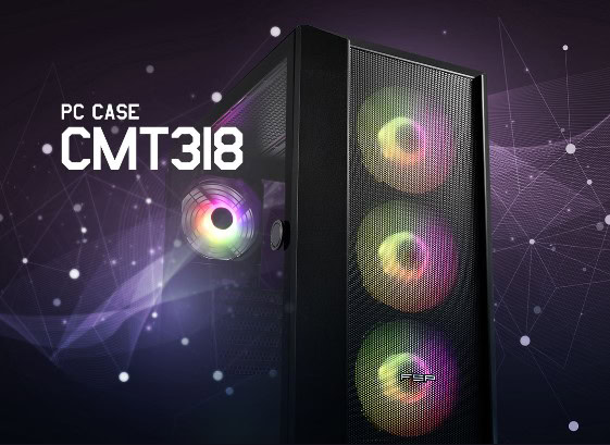 FSP CMT318 Temperli Cam USB 3.0 E-ATX Siyah Full Tower FSP Hydro K Pro Gen5 850W 80+ Bronze Gaming Kasa hh1