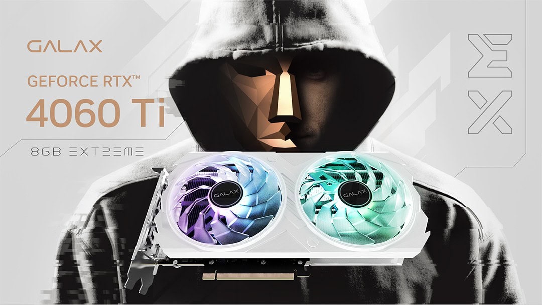 Galax Geforce Rtx 4060 Ti 8gb Ex White Ekran Kartı H1