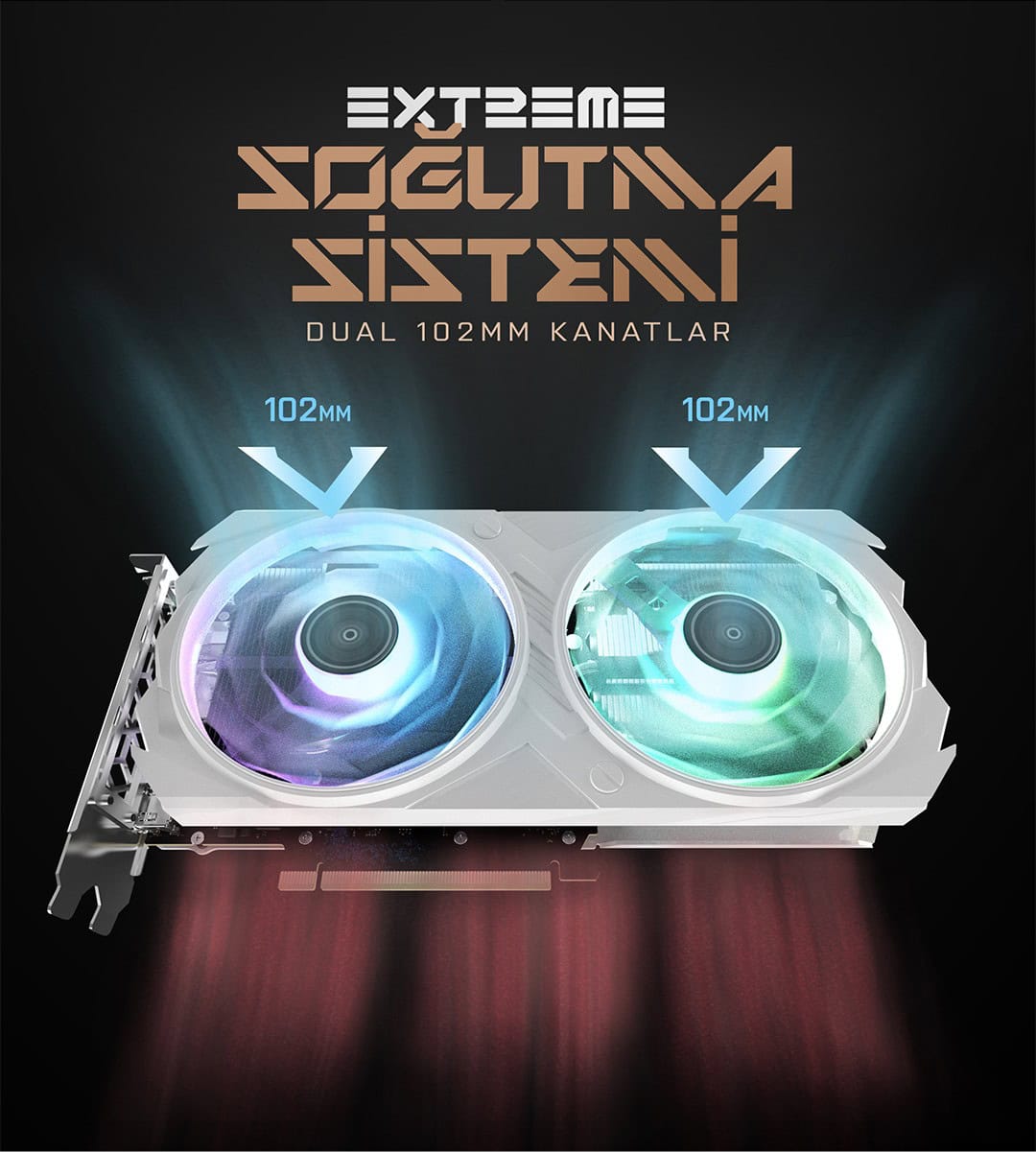 Galax Geforce Rtx 4060 Ti 8gb Ex White Ekran Kartı H6