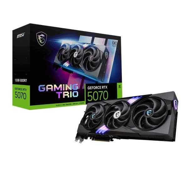 Msi Geforce Rtx 5070 12g Gaming Trio Oc 12gb Gddr7 192 Bit Dlss 4 Ekran Karti 1