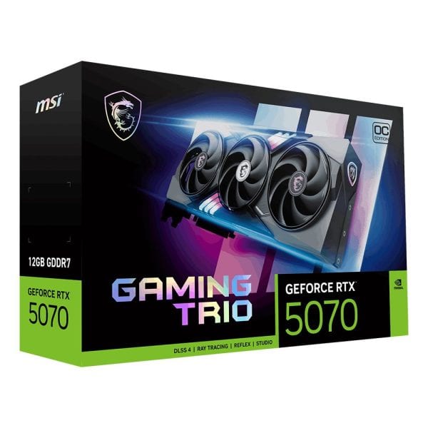 Msi Geforce Rtx 5070 12g Gaming Trio Oc 12gb Gddr7 192 Bit Dlss 4 Ekran Karti 13