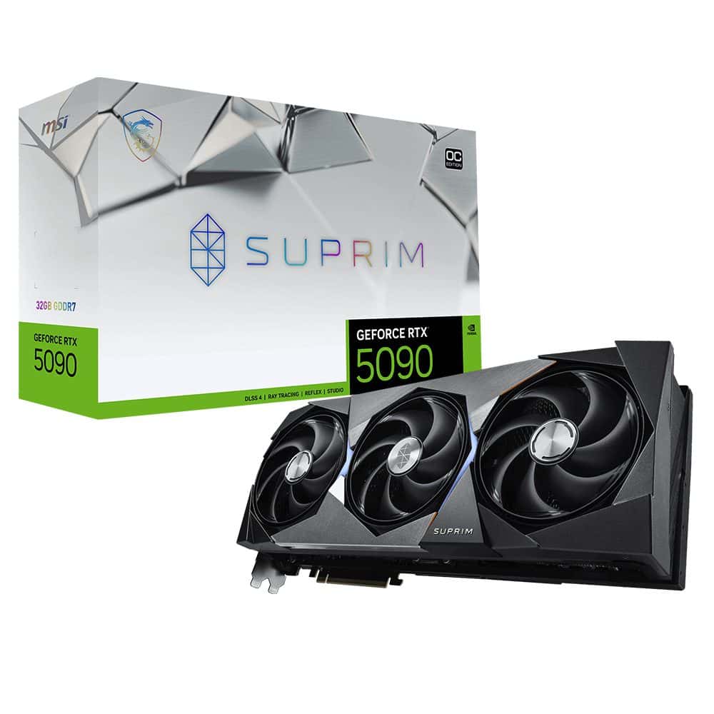 Msi Geforce Rtx 5090 32g Suprim Oc 32gb Gddr7 512 Bit Dlss 4 Ekran Karti 1