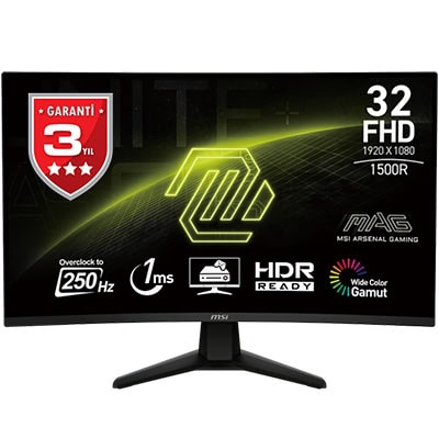 MSI MAG 32C6X Gaming Monitör H1