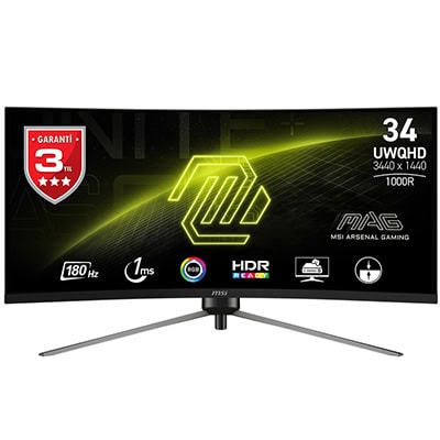 MSI MAG 345CQR Monitör h1