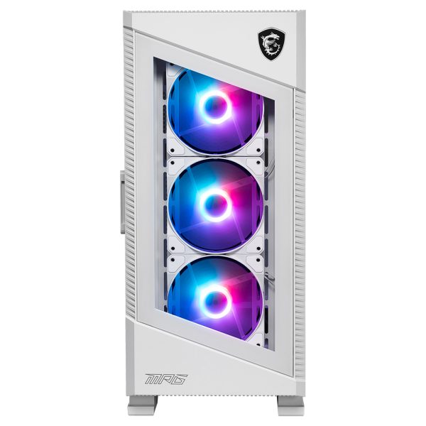 Msi Mpg Velox 100r White Argb Temperli Cam Usb 3 2 Mid Tower Atx Beyaz Gaming Kasa 2