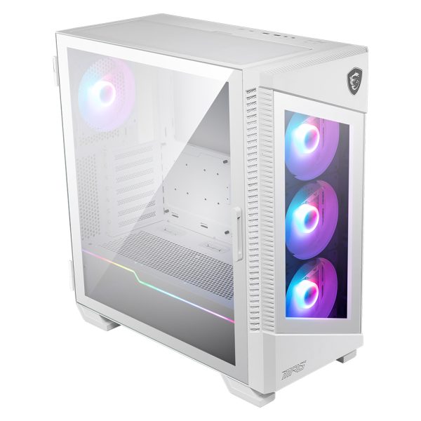 Msi Mpg Velox 100r White Argb Temperli Cam Usb 3 2 Mid Tower Atx Beyaz Gaming Kasa 3