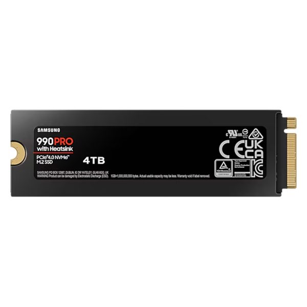 Samsung 990 Pro 4tb Pcie 4 0 Okuma 7450mb Yazma 6900mb Heatsink M 2 Ssd Mz V9p4t0cw 4