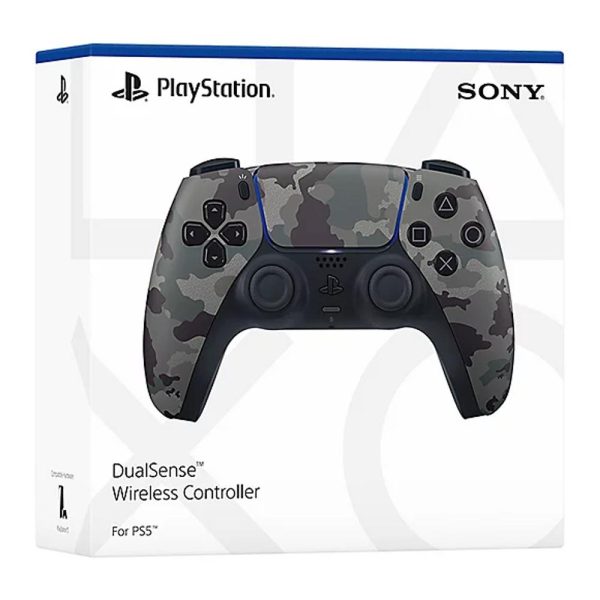 Sony Dualsense Kablosuz Ps5 Oyun Kolu Gri Kamuflaj Resmi Distributor Garantili 4