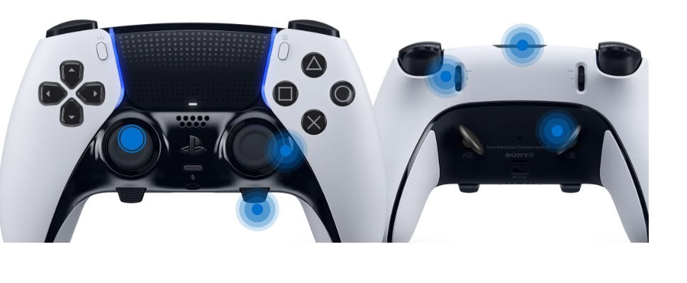 Sony Playstation Dualsense Edge Kablosuz Oyun Kolu Beyaz (resmi Distribütör Garantili) H2