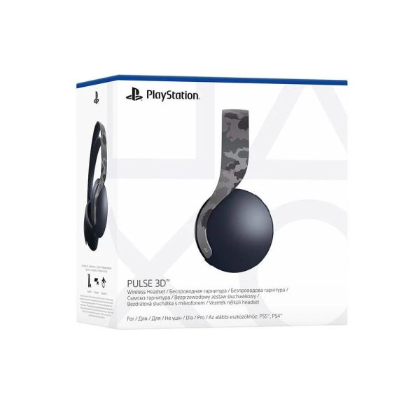 Sony Pulse Kablosuz Kulaklik Gri Kamuflaj Resmi Distributor Garantili 6