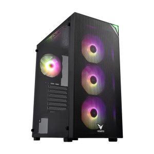 Vento Vg4200s Rgb Temperli Cam Usb 3 0 Mesh Siyah E Atx Fsp Hydro K Pro Gen5 750w 80 Bronze Bronze Gaming Kasa 1