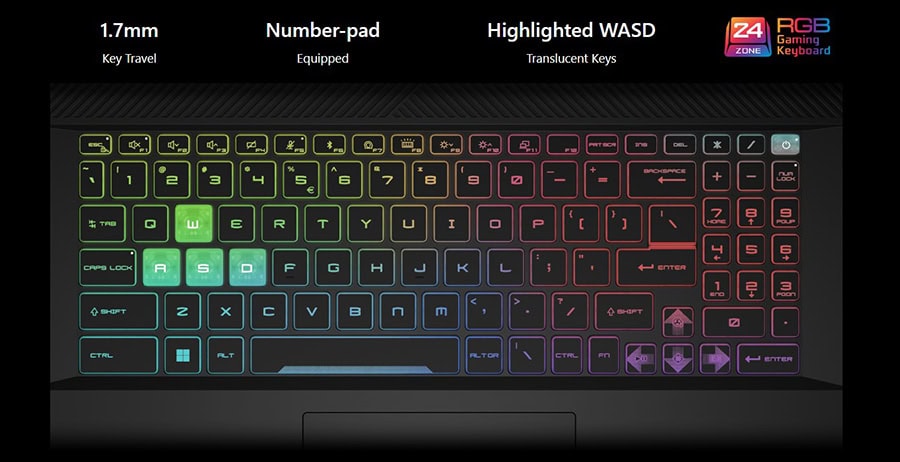 MSI SWORD 17 HX B14VFKG-052XTR Gaming Laptop h16