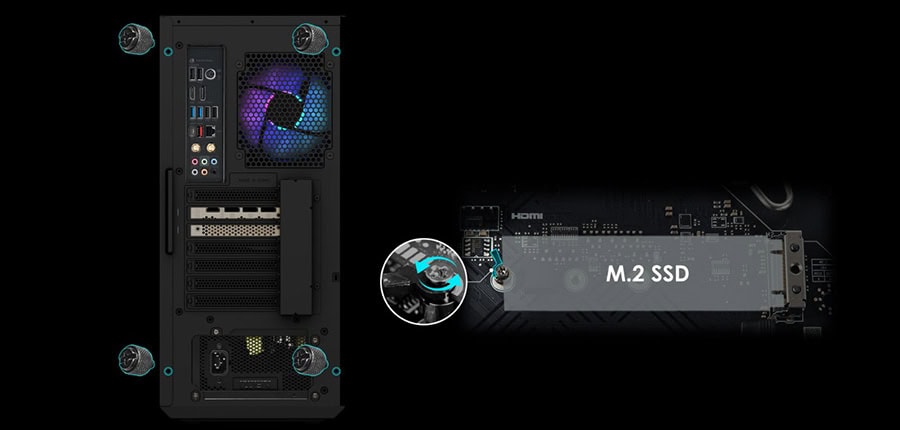 MSI MPG INFINITE X2 14NUG7-448EU Masaüstü Bilgisayar h21