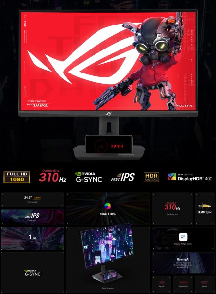 ROG Strix XG259CMS ASUS ROG Strix XG259CMS Monitör h4