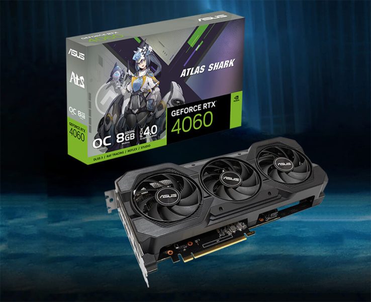 ASUS ATS GeForce RTX™ 4060 V2 OC Edition 8GB GDDR6 ASUS ATS GeForce RTX™ 4060 V2 OC Edition 8GB GDDR6