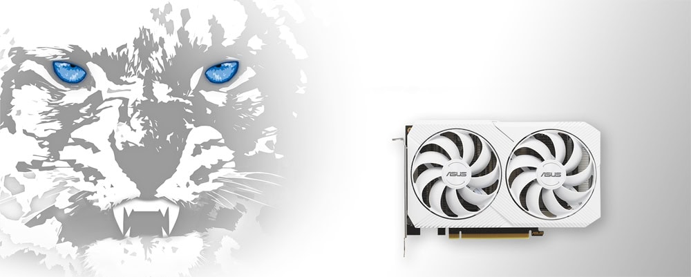 ASUS Dual GeForce RTX 3060 White OC Edition 8GB GDDR6 ASUS DUAL GeForce RTX 3060 OC 8GB GDDR6 128Bit Beyaz Ekran Kartı (90YV0GB7-M0NA00) h5