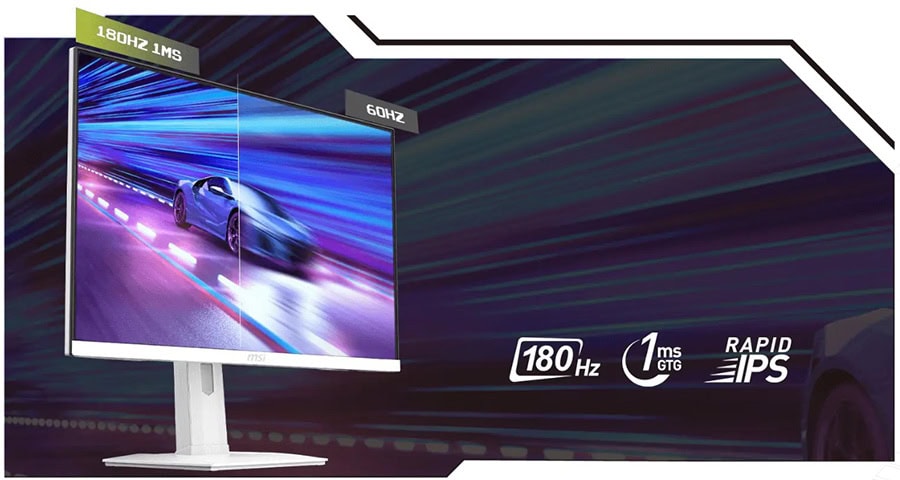 MSI MAG 274PFW Beyaz Gaming Monitör h5