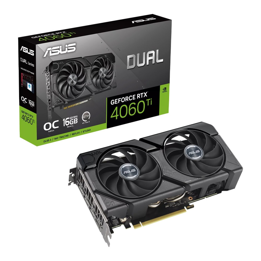 Asus Dual Geforce Rtx 4060 Ti Evo Oc Edition 16gb Gddr6 128 Bit Dlss 3 Ekran Karti 1