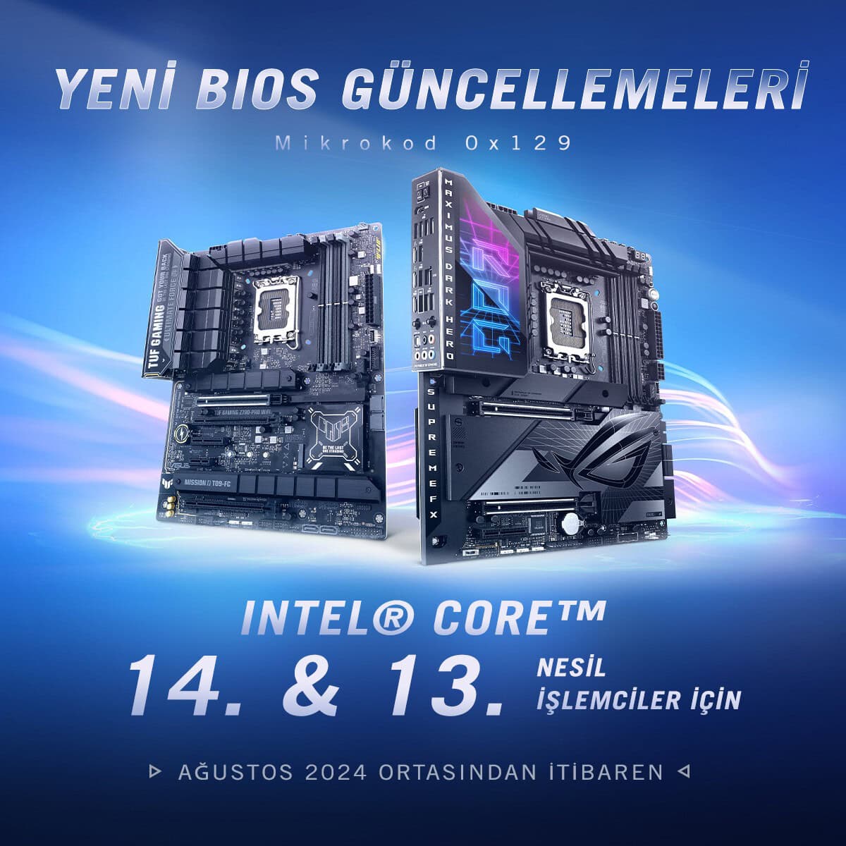 Asus Intel Anakart Serisi Icin Yeni Bios Guncellemelerini Duyurdu