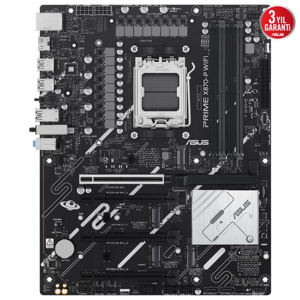 Asus Prime X870 P Wifi 8000mhzoc Ddr5 Soket Am5 M 2 Hdmi Atx Anakart Y3