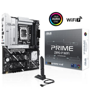 Asus Prime Z890 P Wifi 8400 Mhz Oc Ddr5 Soket Lga1851 M 2 Hdmi Dp Atx Anakart Y1