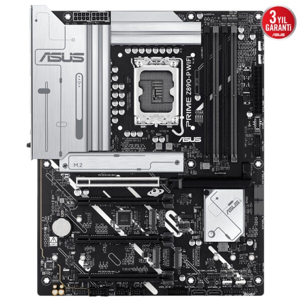 Asus Prime Z890 P Wifi 8400 Mhz Oc Ddr5 Soket Lga1851 M 2 Hdmi Dp Atx Anakart Y2