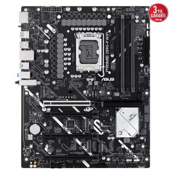 Asus Prime Z890 P Wifi 8400 Mhz Oc Ddr5 Soket Lga1851 M 2 Hdmi Dp Atx Anakart Y3