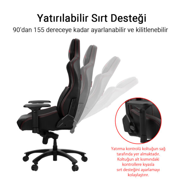 Asus Rog Chariot X Core Sl301cw Siyah Oyuncu Koltugu Y10
