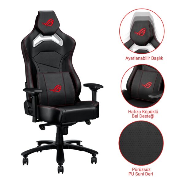 Asus Rog Chariot X Core Sl301cw Siyah Oyuncu Koltugu Y8