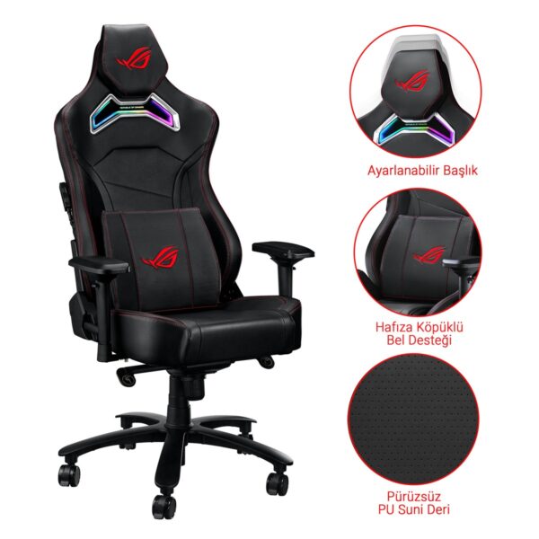 Asus Rog Chariot X Sl301w Siyah Oyuncu Koltugu Y9