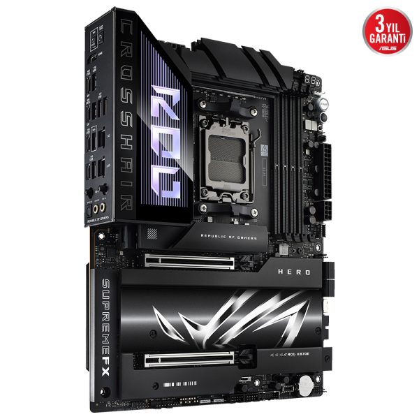 Asus Rog Crosshair X870e Hero 8600mhzoc Ddr5 Soket Am5 M 2 Hdmi Atx Anakart Y3