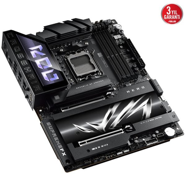 Asus Rog Crosshair X870e Hero 8600mhzoc Ddr5 Soket Am5 M 2 Hdmi Atx Anakart Y5