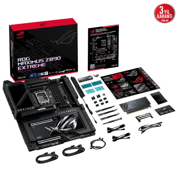Asus Rog Maximus Z890 Extreme 8800mhz Oc Ddr5 Soket Lga1851 M 2 Hdmi E Atx Anakart Y30