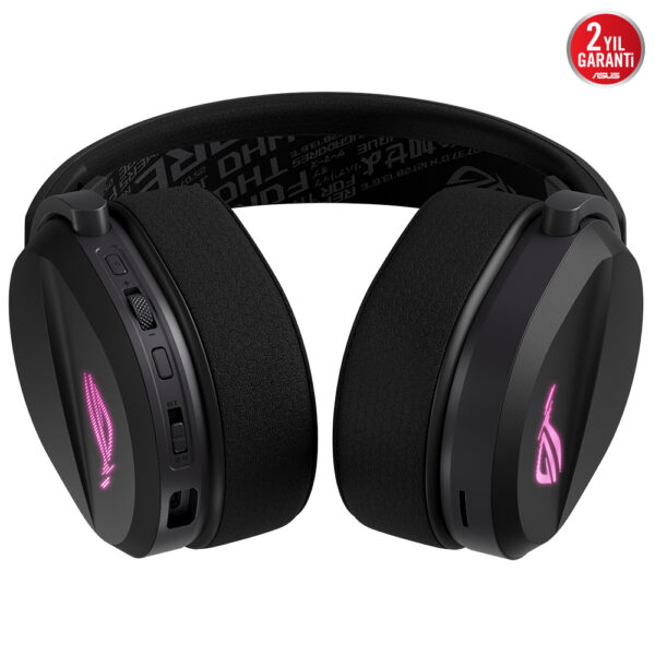 Asus Rog Pelta Aura Sync Rgb Ps5 Uyumlu Siyah Kablosuz Gaming Kulaklik F10