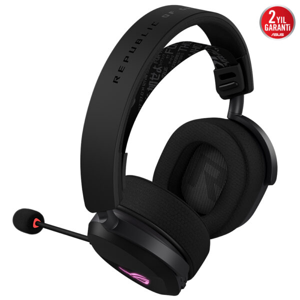 Asus Rog Pelta Aura Sync Rgb Ps5 Uyumlu Siyah Kablosuz Gaming Kulaklik F7