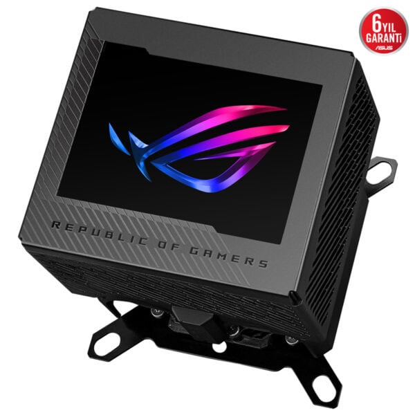 Asus Rog Ryujin Iii Wb Lcd Aura Sync Rgb Intel Amd Uyumlu Islemci Sivi Sogutucu Blok 3