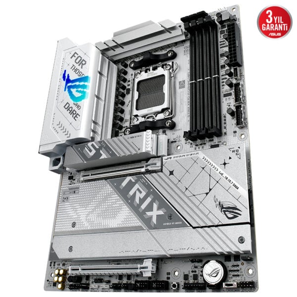 ASUS ROG Strix X870-A Gaming anakart, DDR5, AM5 soket, M.2, HDMI, DP, WiFi 8000MHz, OC, ATX, yüksek performanslı anakart.