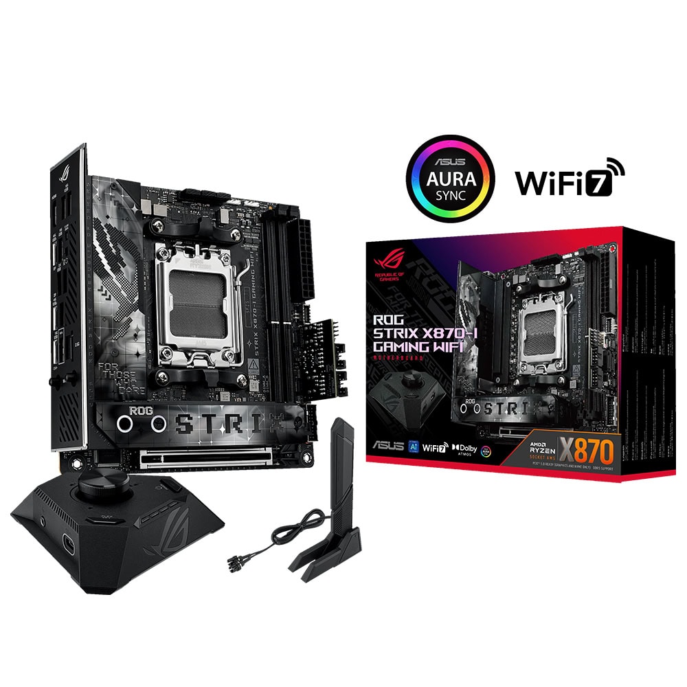 Asus Rog Strix X870 I Gaming Wifi 8600mhzoc Ddr5 Soket Am5 M 2 Hdmi Mini Itx Anakart Y1