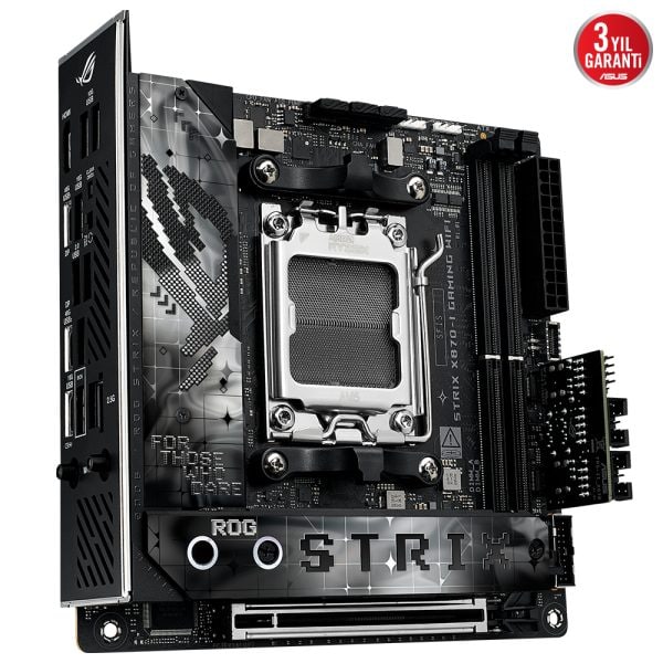 Asus Rog Strix X870 I Gaming Wifi 8600mhzoc Ddr5 Soket Am5 M 2 Hdmi Mini Itx Anakart Y7