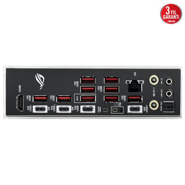 Asus Rog Strix X870e E Gaming Wifi 8400mhzoc Ddr5 Soket Am5 M 2 Hdmi Atx Anakart Y10