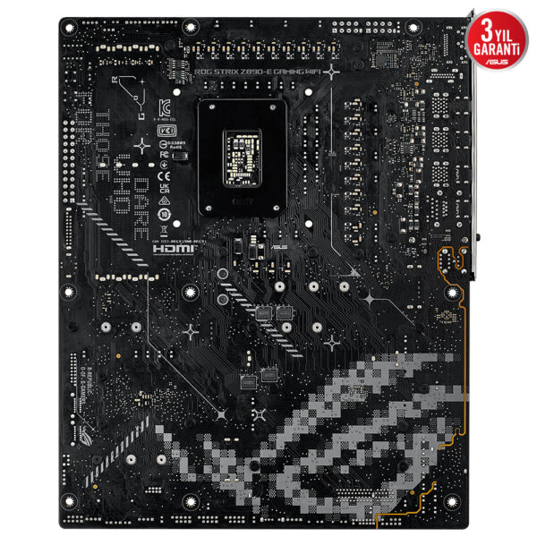 Asus Rog Strix Z890 E Gaming Wifi 8800mhz Oc Ddr5 Soket Lga1851 M 2 Hmdi Dp Atx Anakart Y4