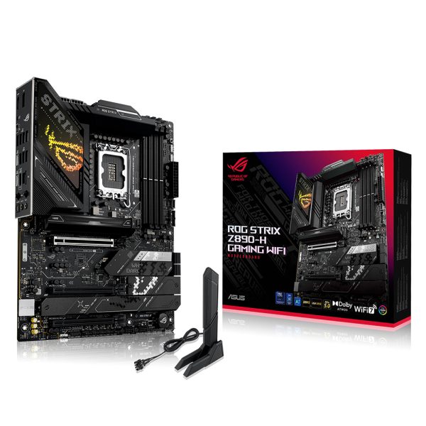 Asus Rog Strix Z890 H Gaming Wifi 9066mhz Oc Ddr5 Soket Lga1851 M 2 Hdmi Dp Atx Anakart 1